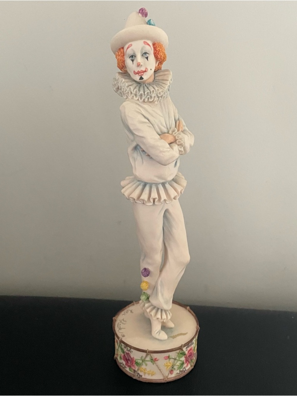 Schmid border fine arts Ben Black 10 inch clown figurine signed and nimbered
